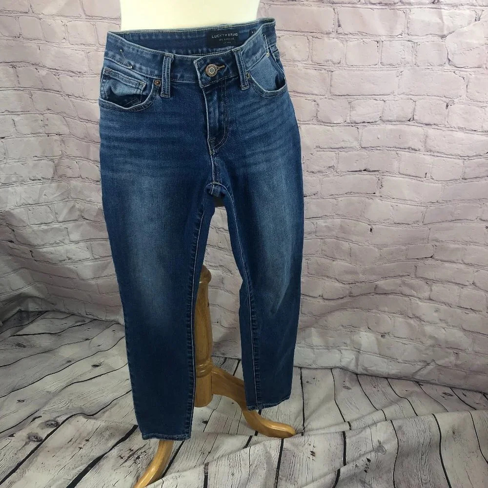 Lucky brand jeans lolita low rise skinny size 4 27